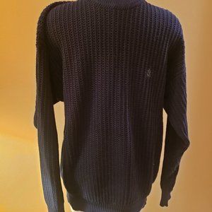 Men's Nautica Crewneck Long Sleeve Ribbed Sweater